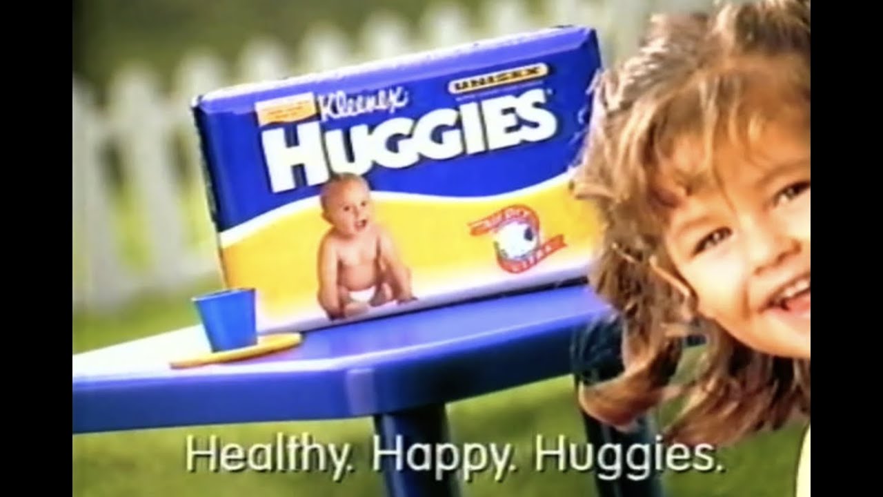 Huggies breathable nappies advert | Early 1990s