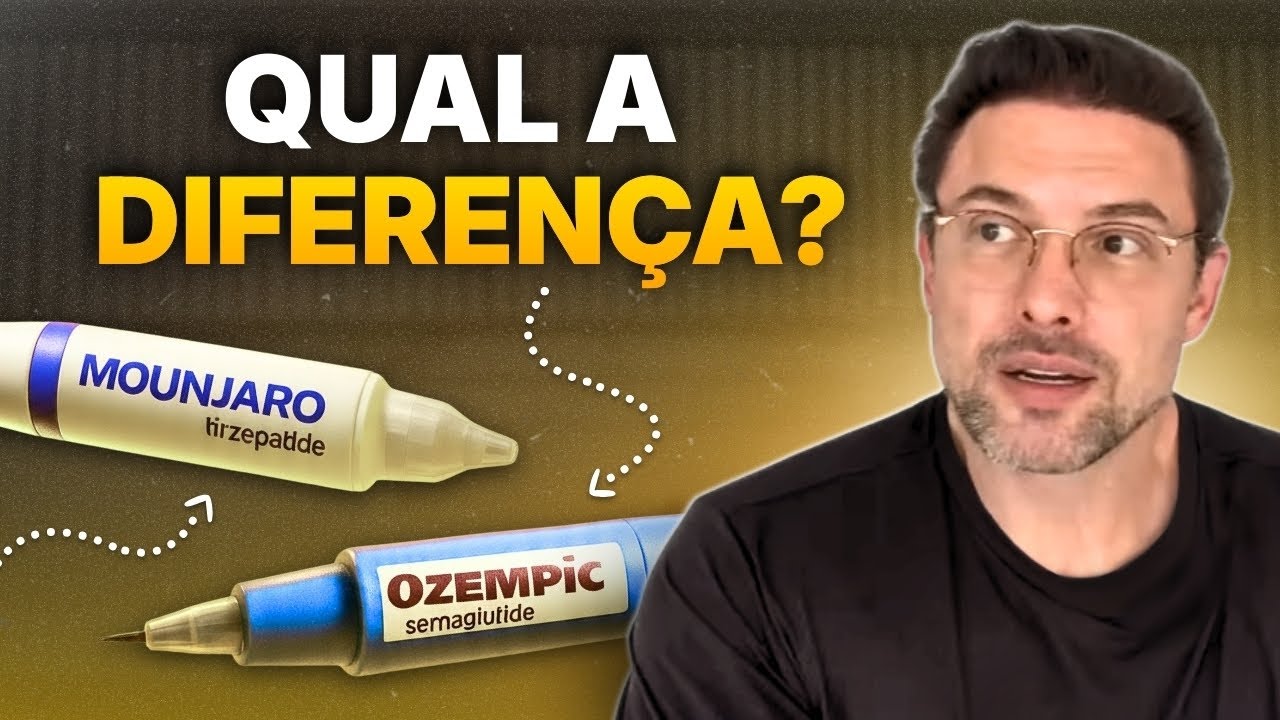 Qual a DIFERENÇA do MOUNJARO para OUTRAS CANETAS EMAGRECEDORAS? | Muzy Explica