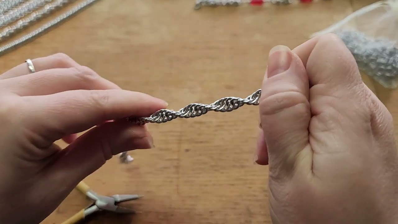 Chainmaille 5 Ways with 18ga 3/16 inch Rings