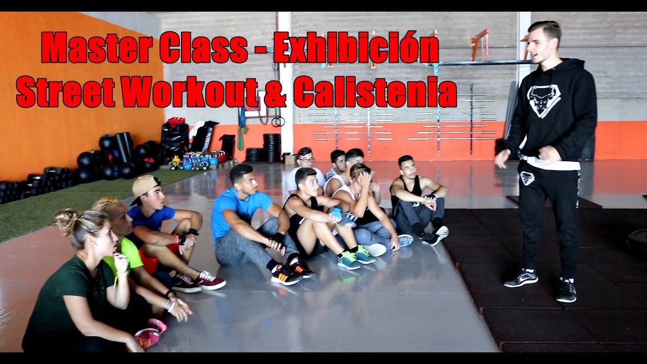 STREET WORKOUT - Master Class & Exhibición en Cotrainer