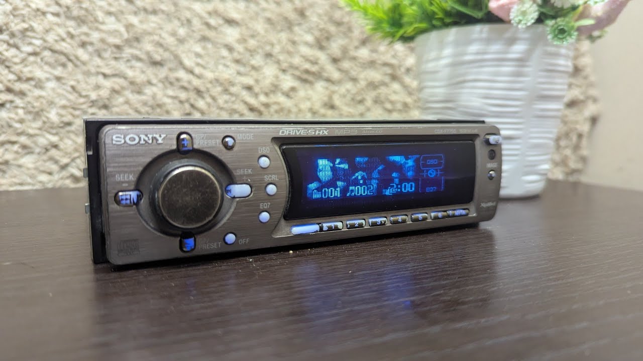 Sony cdx-f7750 работа!