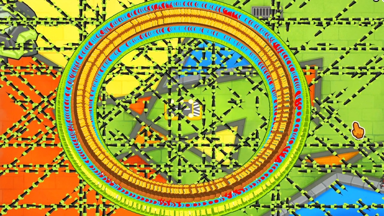 I placed 1000 of every tower...