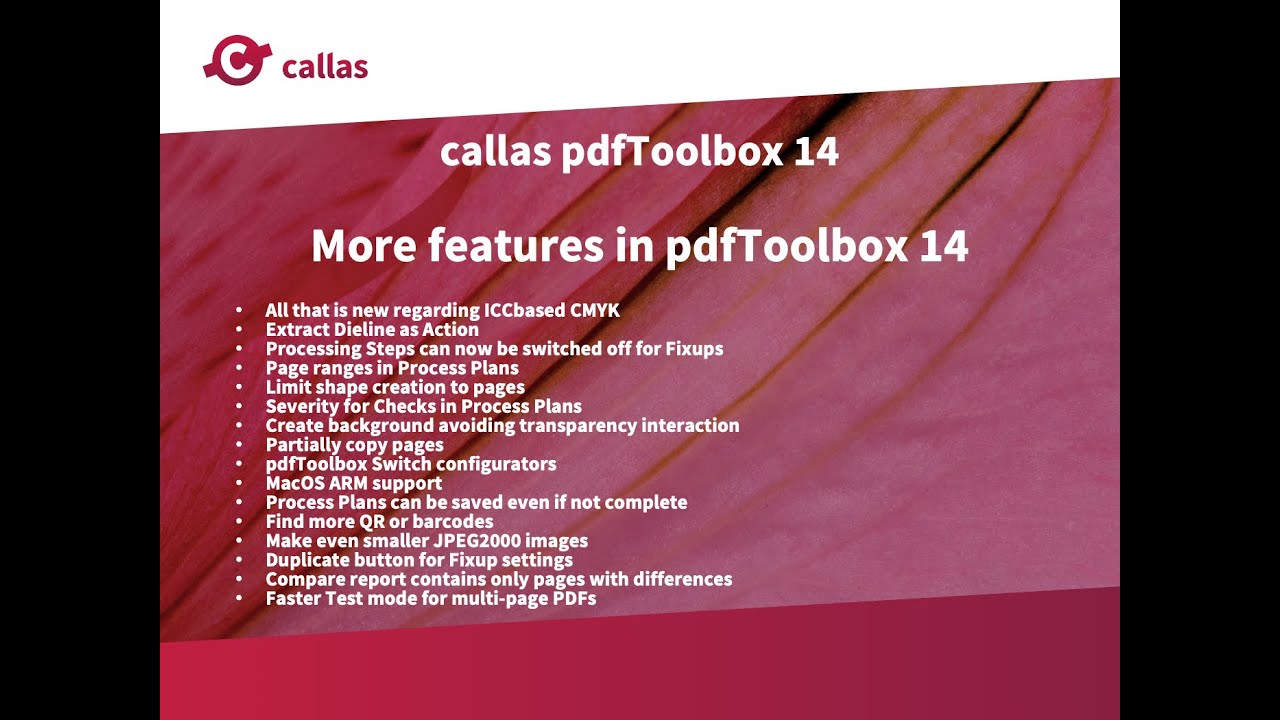 pdfToolbox 14: More new 'cool' features