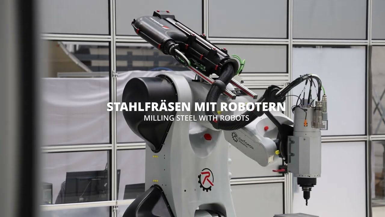 New type of machining robot closes the gap between classic industrial robots and machine tools