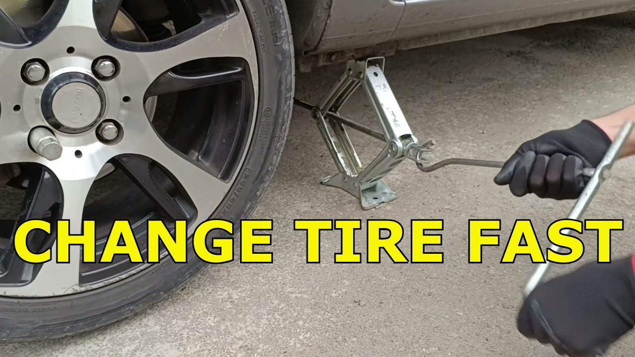How to Change a Car Tire & Safely Use a Scissor Jack | Step-by-Step Guide