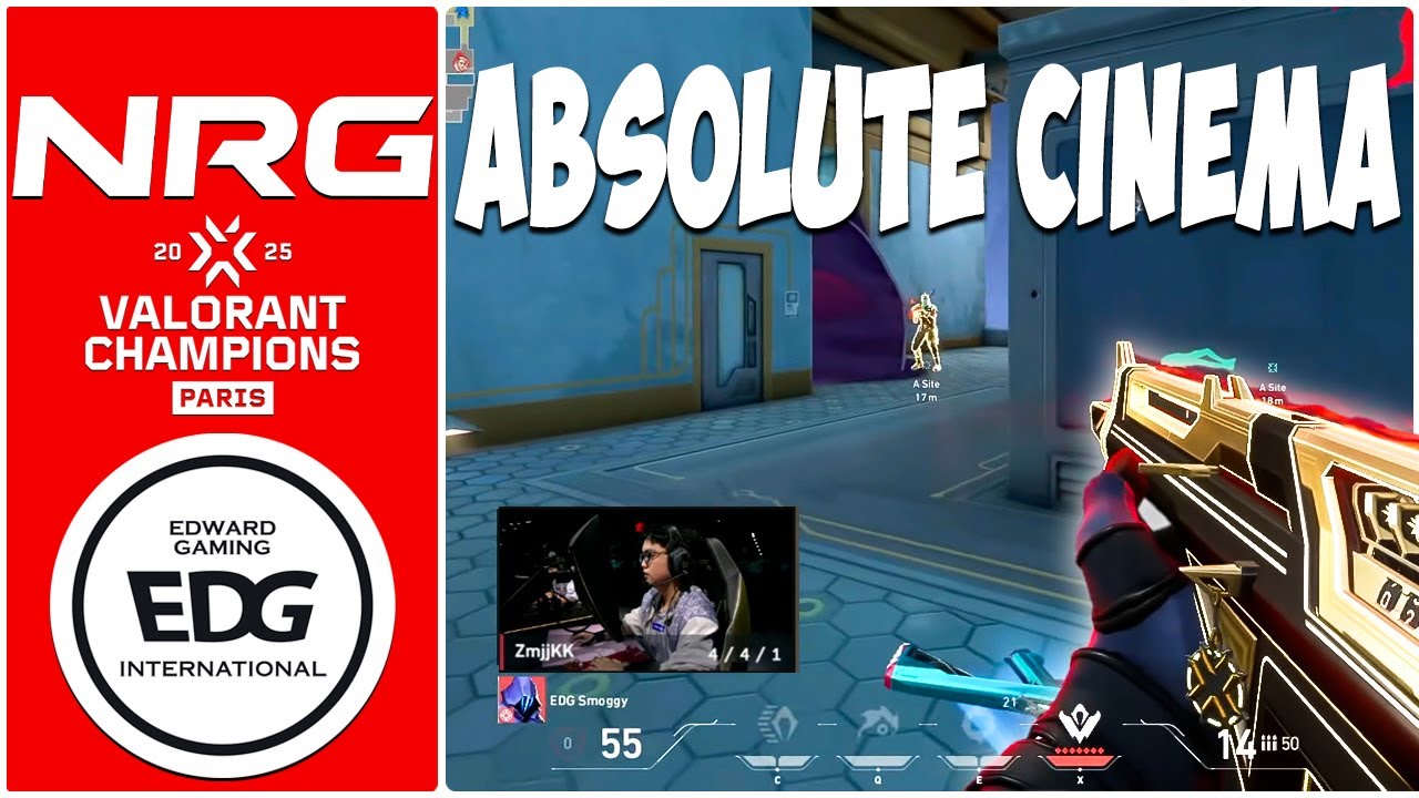EDG vs NRG - ЛУЧШИЕ МОМЕНТЫ - VCT Champions Paris 2025 | NRG vs EDG