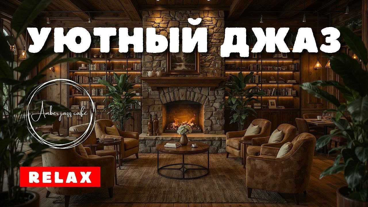 Музыка для Твоего Вечера 🔥 Уютный джаз у камина 🔴 LIVE 24/7 | Cozy Jazz