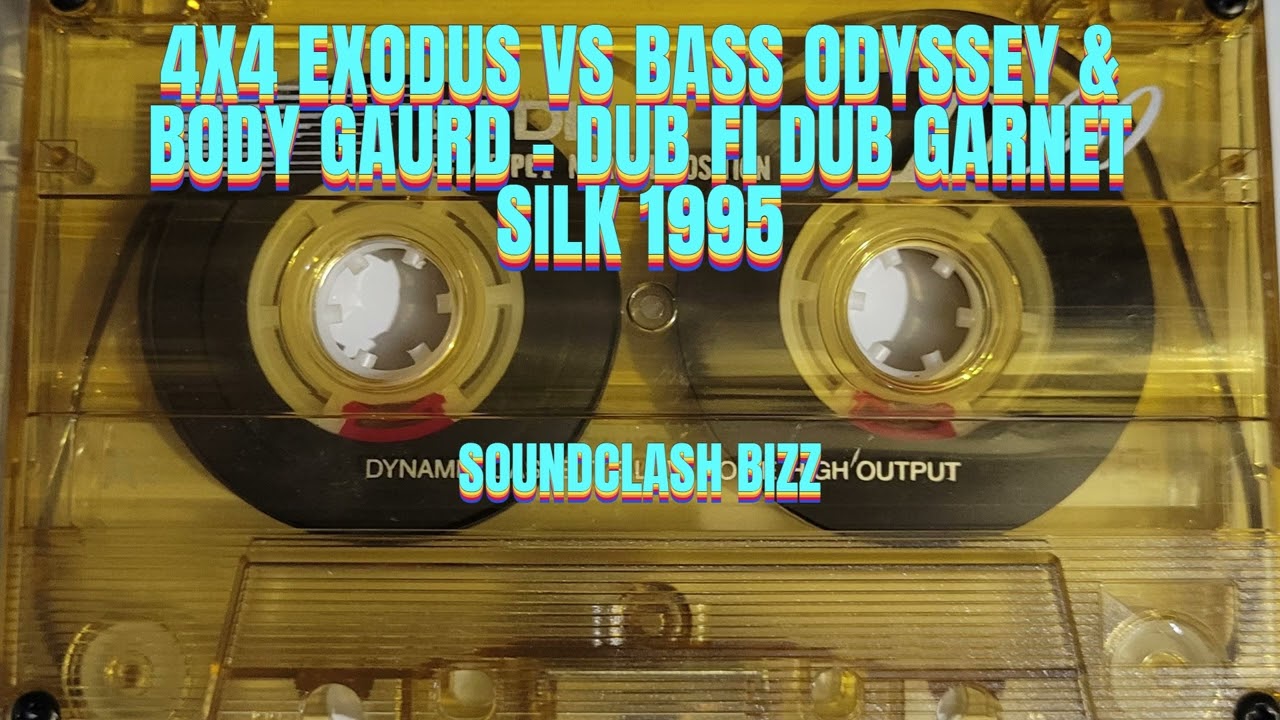 4X4 EXODUS VS BASS ODYSSEY & BODY GUARD 3 SOUNDS ,DUB FI DUB GARNET SILK IN PORUS MANCHESTER JA 1995