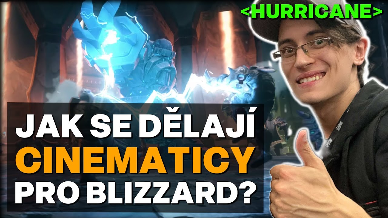 Jak se dělají cinematicy pro BLIZZARD? | Rozhovor s @Hurricane046 | MMO Podcast CZ