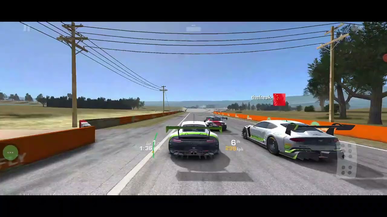 Full race 🌝 in a Porsche 911 GT3 RS at circuit of panorama 