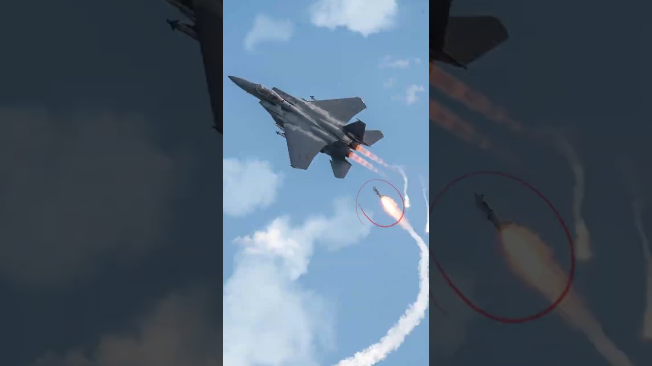 F-15E Strike Eagle Pilot Survives by Ejecting After Missile Hit
