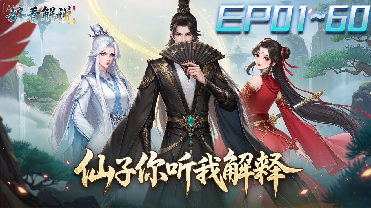 【真人解说AI漫画】《仙子你听我解释》第01~60集丨修仙界盡頭是沙雕！天墟門徒衝師撩師姐，帶億點腦洞搞崩宗門畫風！#真人解说 #AI漫画 #ai #穿越 #系统
