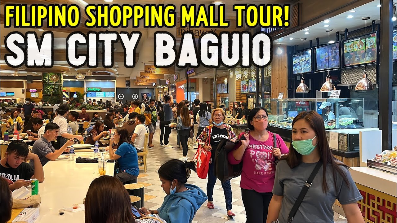 SM MALL BAGUIO CITY WALKING TOUR | Filipino Shopping Mall Tour in BAGUIO, Philippines