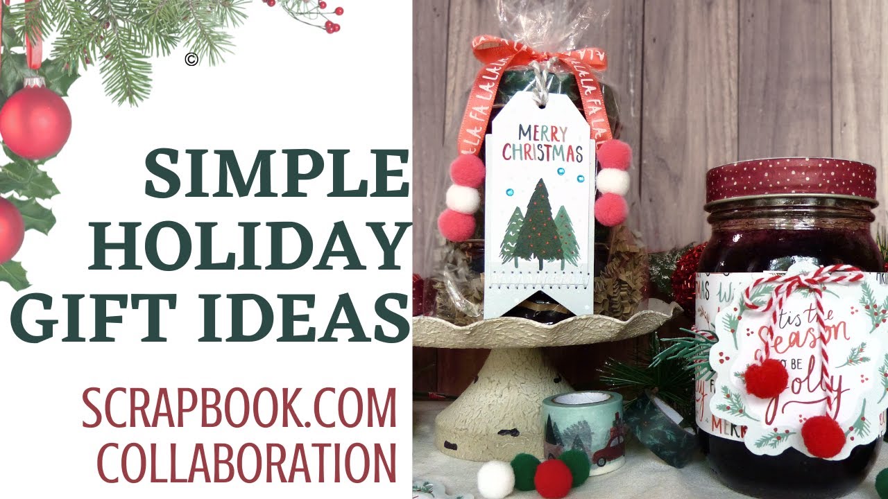 Simple Gifts You Can Create | Christmas Jelly Jars | Violet Studio | 