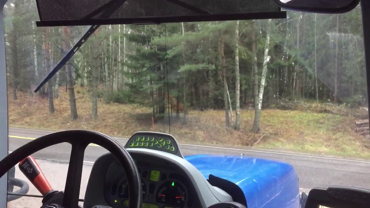 New Holland T6070 straight pipe sound