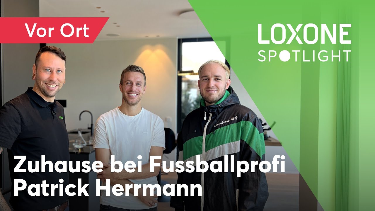 Zuhause bei Fussballprofi Patrick Herrmann - Loxone Spotlight | 2022 [4K]