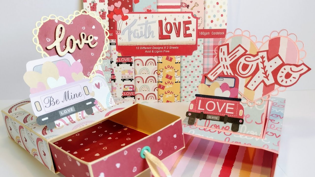 Tutorial cajitas para San Valentín. Colaboración Kokorosa Studio.
