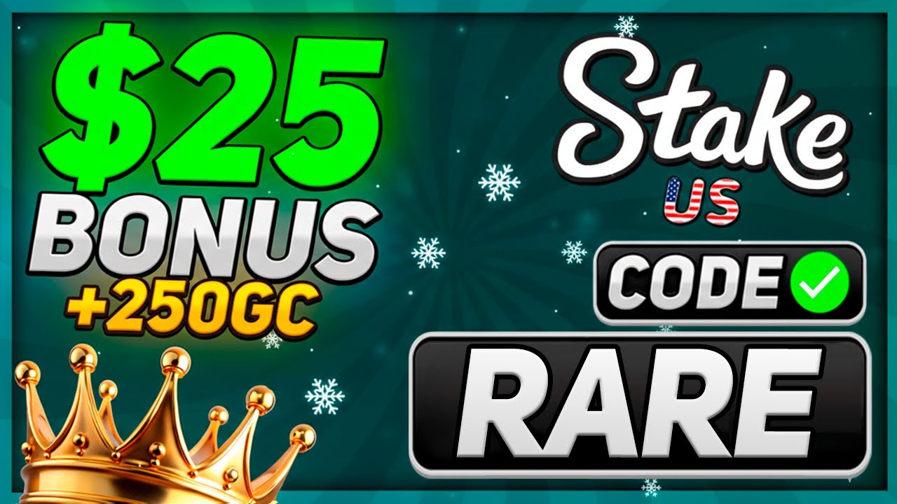 Stake US Promo Code "RARE" — Get $25 Stake Cash & 250K Gold Coins! (100% working code 2026)