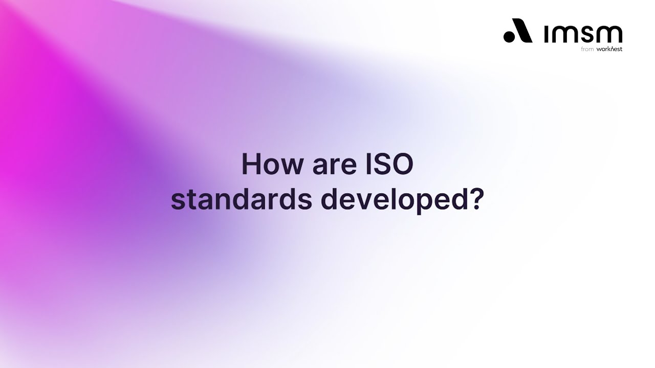 How are ISO standards developed?