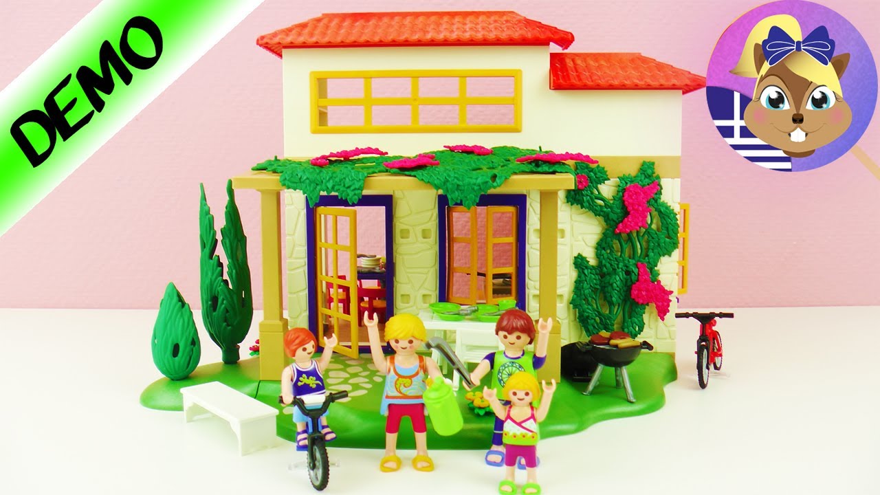 Σετ παιχνιδιού Playmobil : Η εξοχική βίλλα!