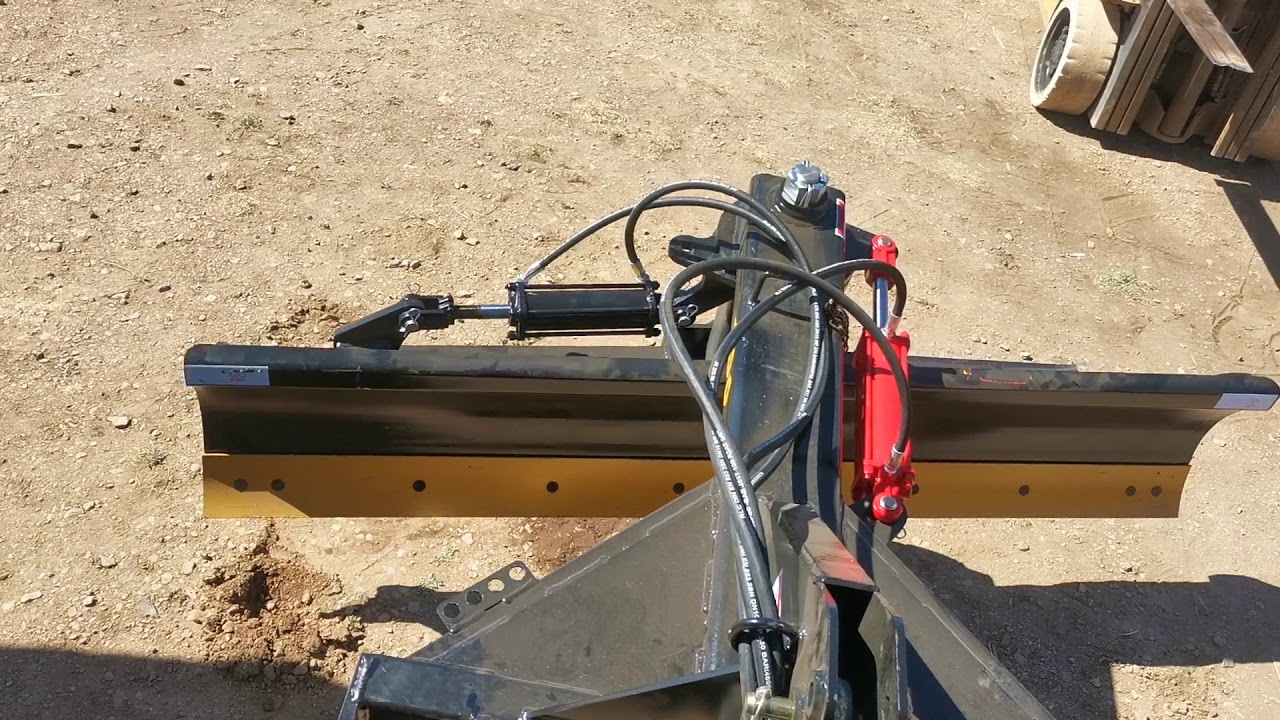 En venta Pala niveladora hidráulica 8 pies escrepa cuchilla para tractor agrícola