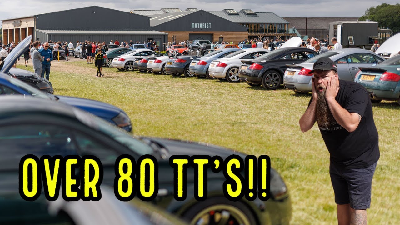 Audi TT Car Meet Over 80 Mk1's Attended!