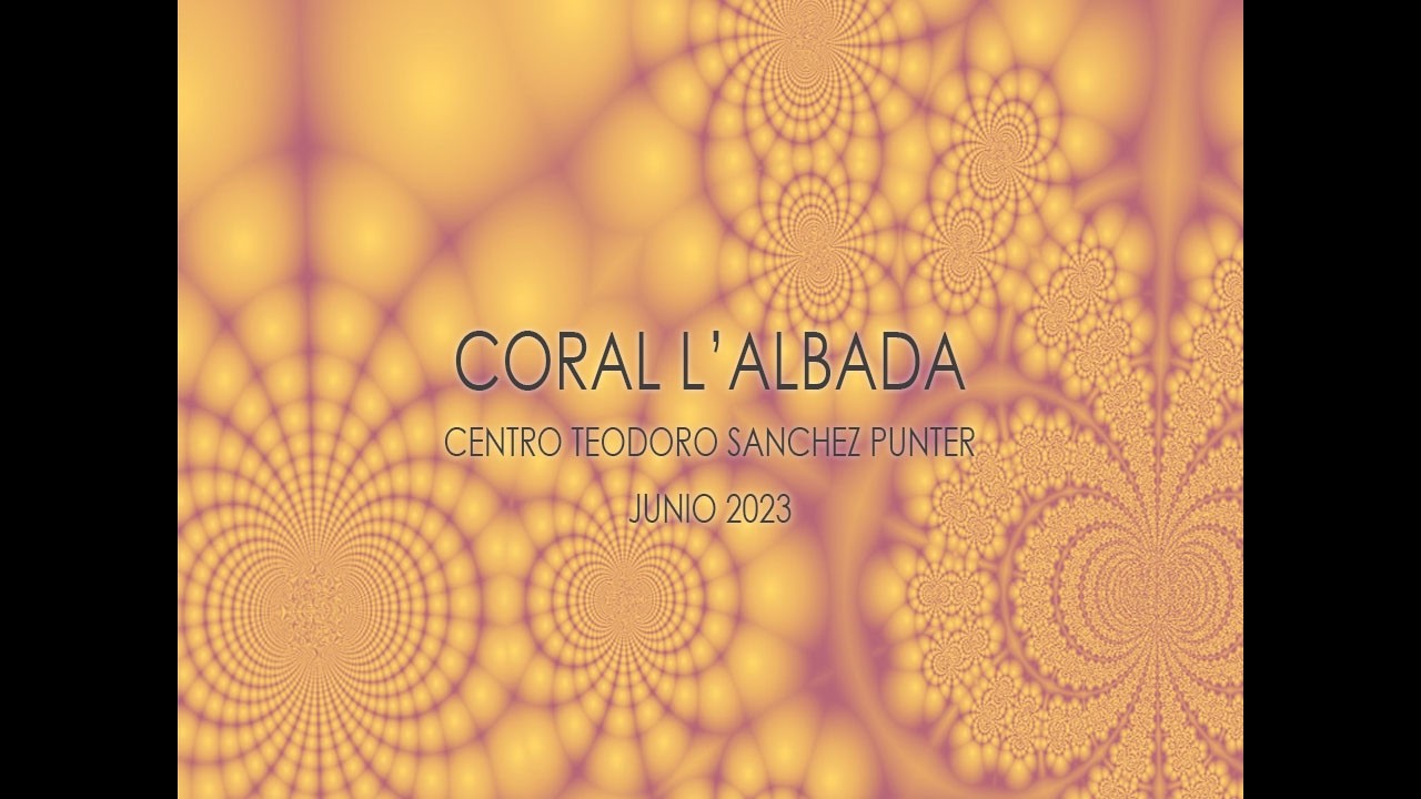 2011 Coral L'Albada   Fin de curso