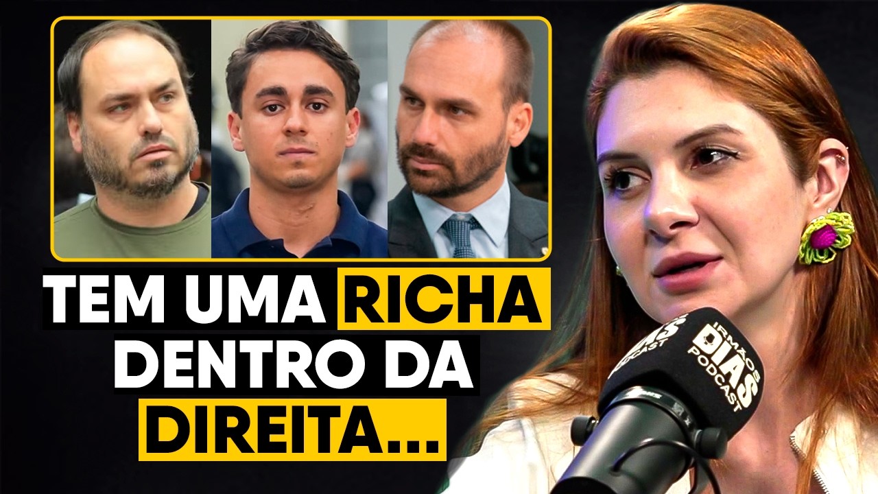 O RACHA na DIREITA e a TRETA entre NIKOLAS FERREIRA, EDUARDO BOLSONARO e CARLOS - ANA CAMPAGNOLO
