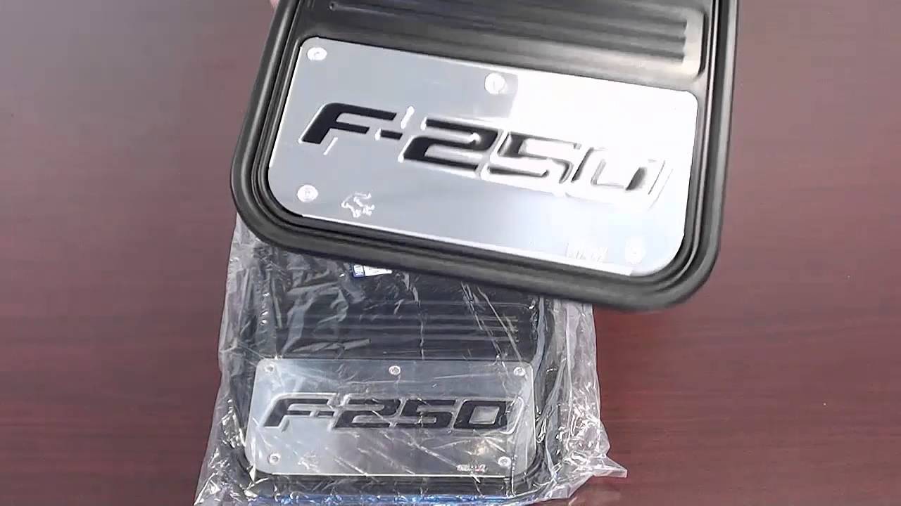 Gatorback Mud Flaps - Ford F250 logo front flaps