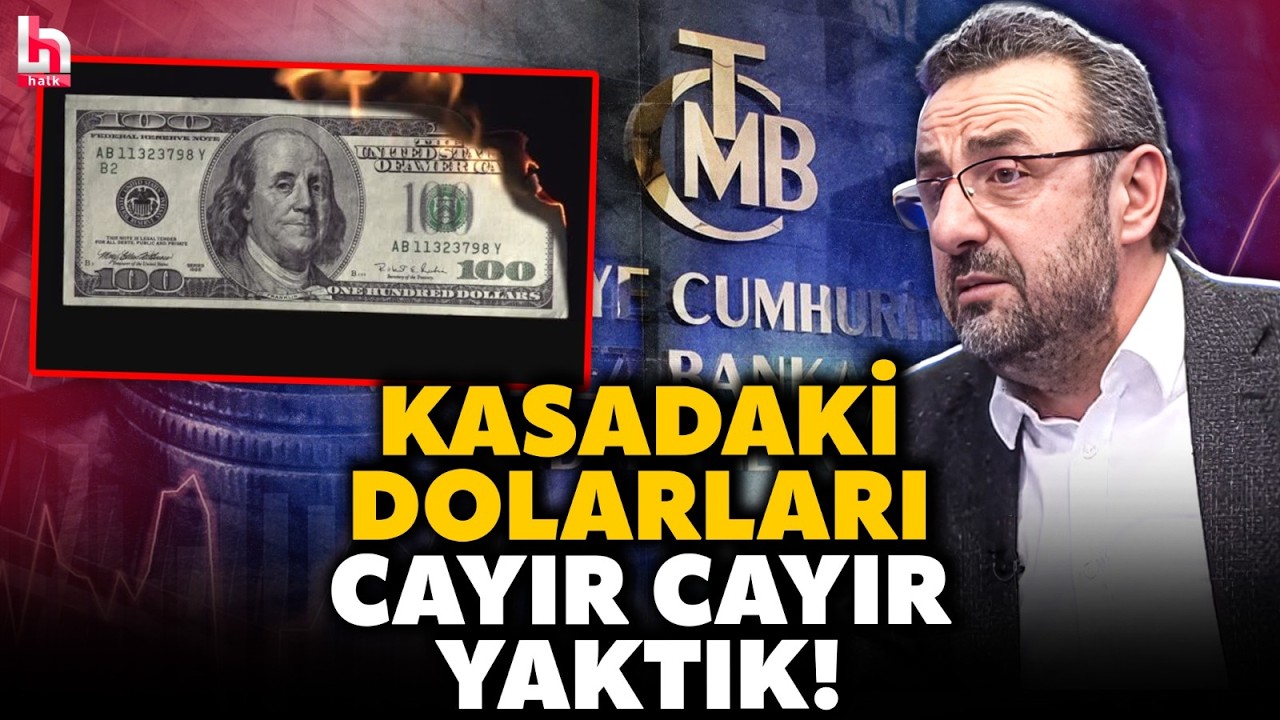 Rakam 18 milyar dolara çıktı: Savaş başladıktan sonra doları düşürmek için habire dolar sattık!