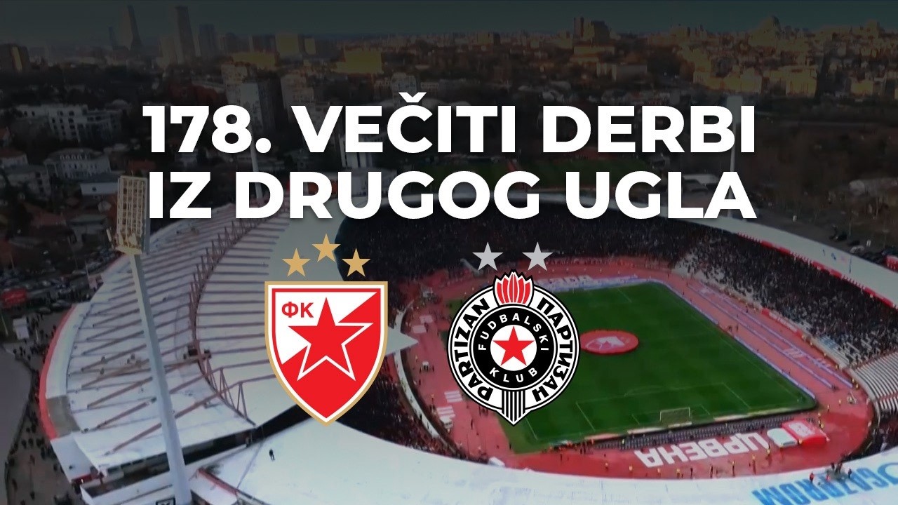 Crvena zvezda - Partizan 3:0 | 178. VEČITI DERBI IZ DRUGOG UGLA