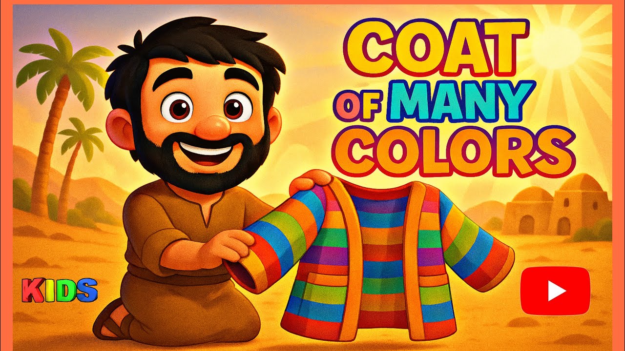 Coat of Many Colors | Bible Song for Kids | Animated Joseph Story