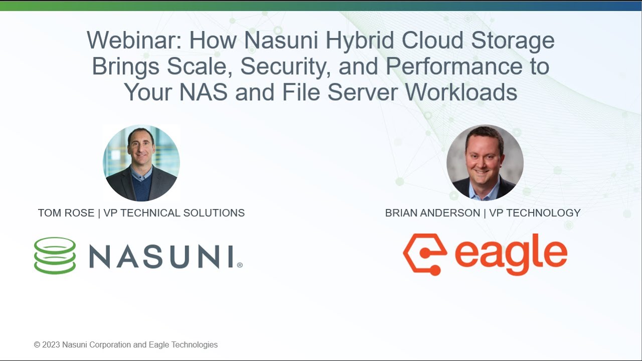 Solving the Unstructured Data Challenge with Nasuni