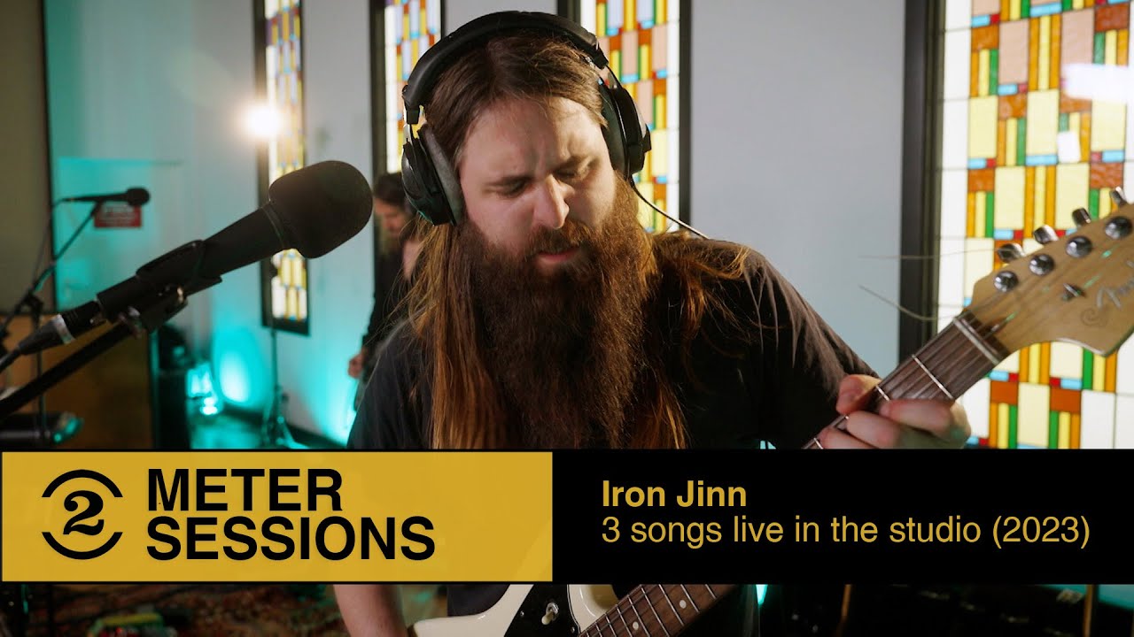 Iron Jinn: 3 songs live in the studio (2 Meter Sessions, 2023)