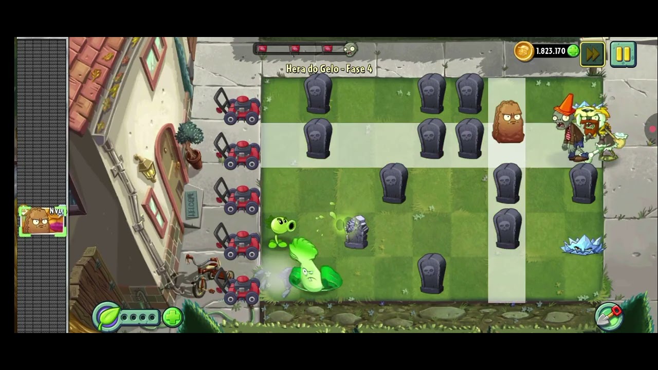 Jogando evento planta da semana de  era do gelo