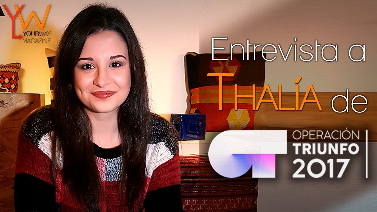 Entrevista a THALÍA (OT 2017): «Sería muy bonito que España se uniera para volver a ver Eurovisión»