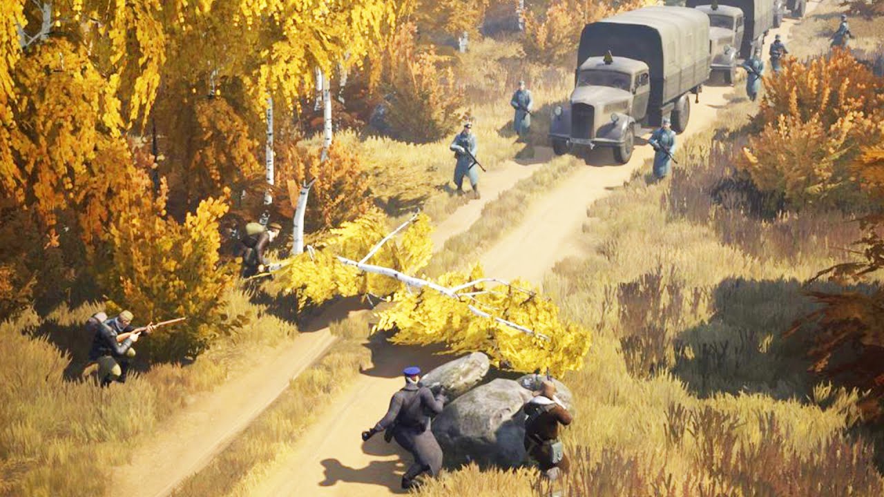 NEW Defending Against FULL-SCALE INVASION of USSR | Partisans 1941 Commandos Like Gameplay
