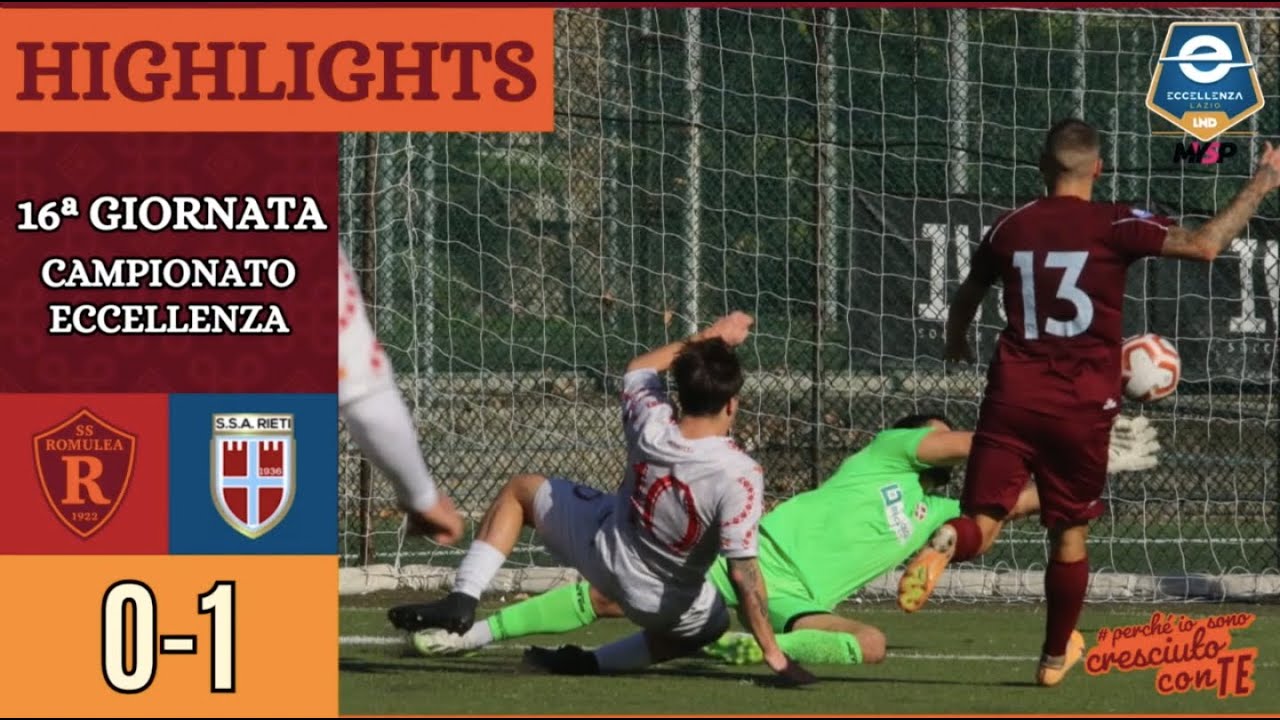Romulea - SSA Rieti | HIGHLIGHTS XVI giornata Eccellenza