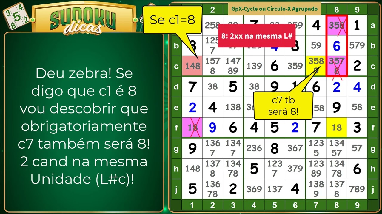 Sudoku Dicas: V-58: 18 Extratégias Avançadas!