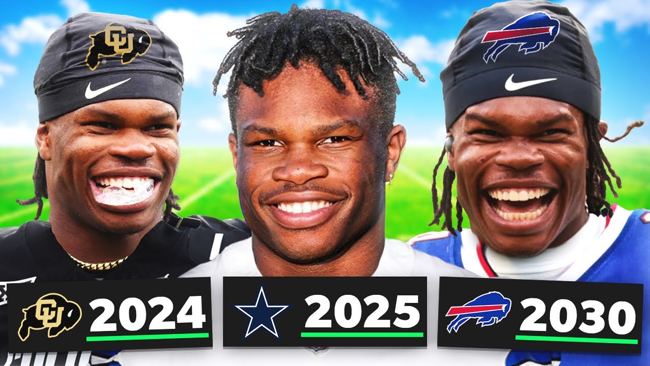 I Played the Career of TRAVIS HUNTER From College to NFL!
