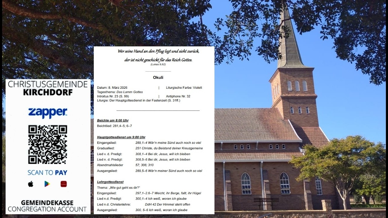 Wie gut geht es dir? (Lehrgottesdienst Okuli)