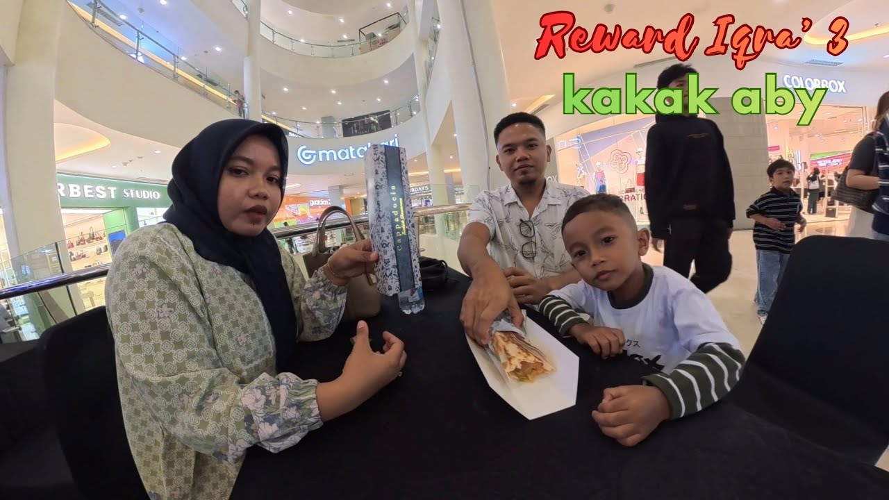 Reward Kk Aby Iqro’ 3, “sesuai perjanjian” 