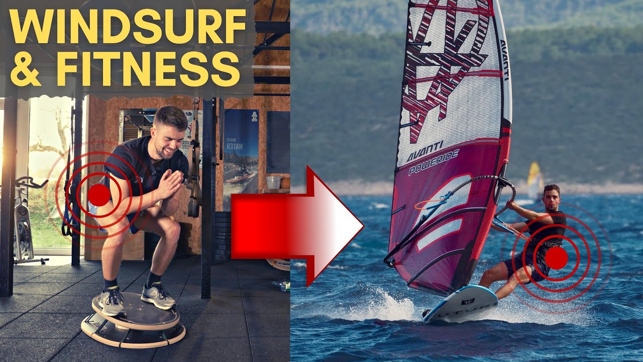 💪🏽FITNESS für WINDSURFER | Winter-Training für Zuhause mit dem Balanceboard
