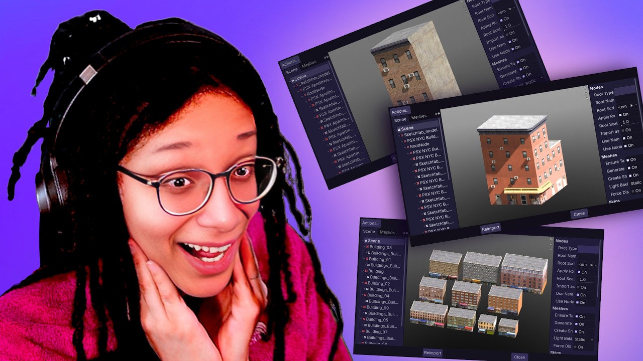 【🔴LIVE】 My game needs a CITY! 〜 Blender + Godot stream 〜 Game about filming cops (Devlog)