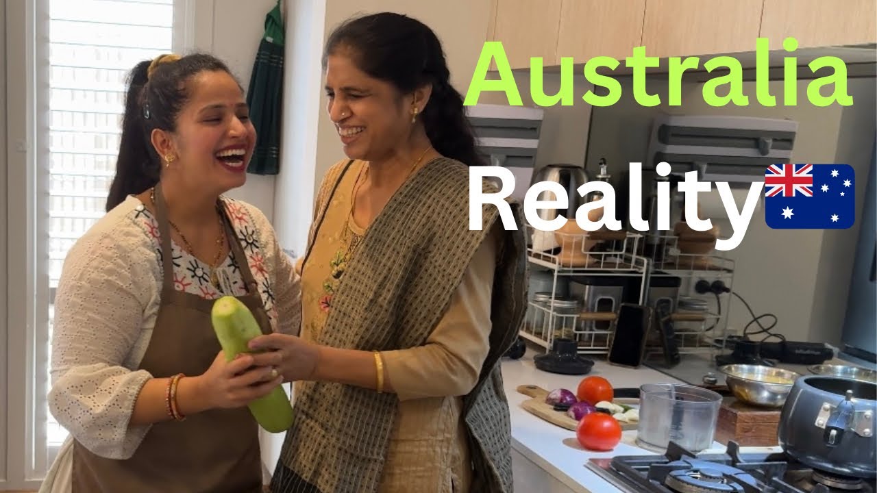 Australia Mein Indian Family Ka Real Kitchen Life 🇮🇳🇦🇺 | Ghar Ka Kaam, Pyaar & Masti 💛