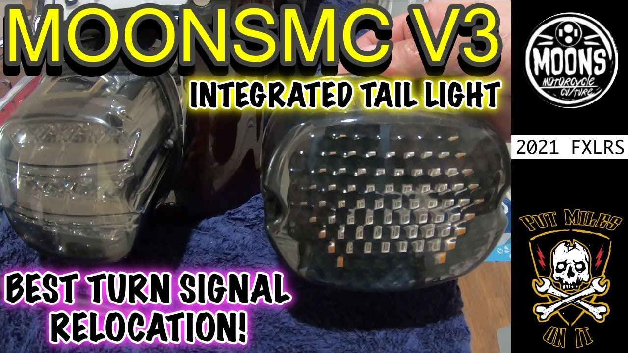 MOONSMC Low Profile LED Tail Light v3 Installation on 2021 Low Rider S!