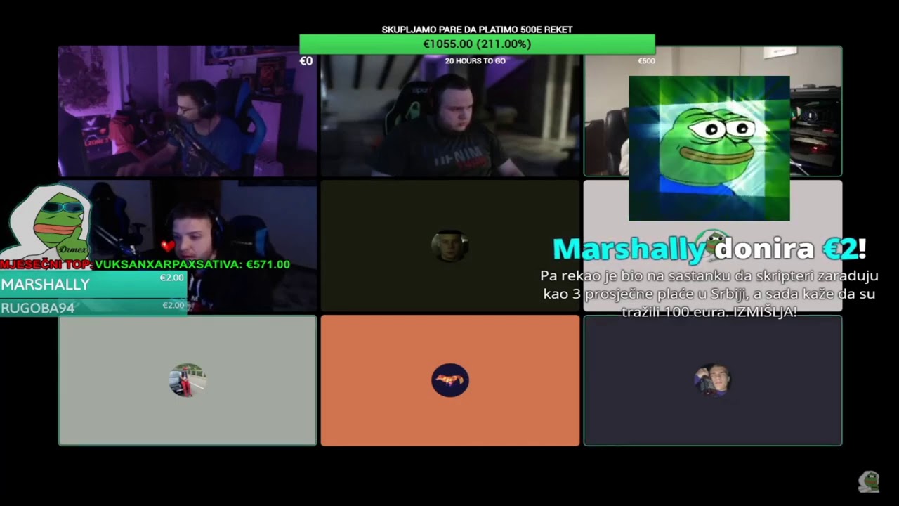 EURODRMEX UNIŠTIO LUXA? *RAZGOVOR STRIMERA PANAME*