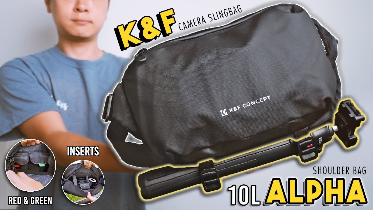 Обзор сумки-слинга для камеры K&F Concept Alpha 10L
