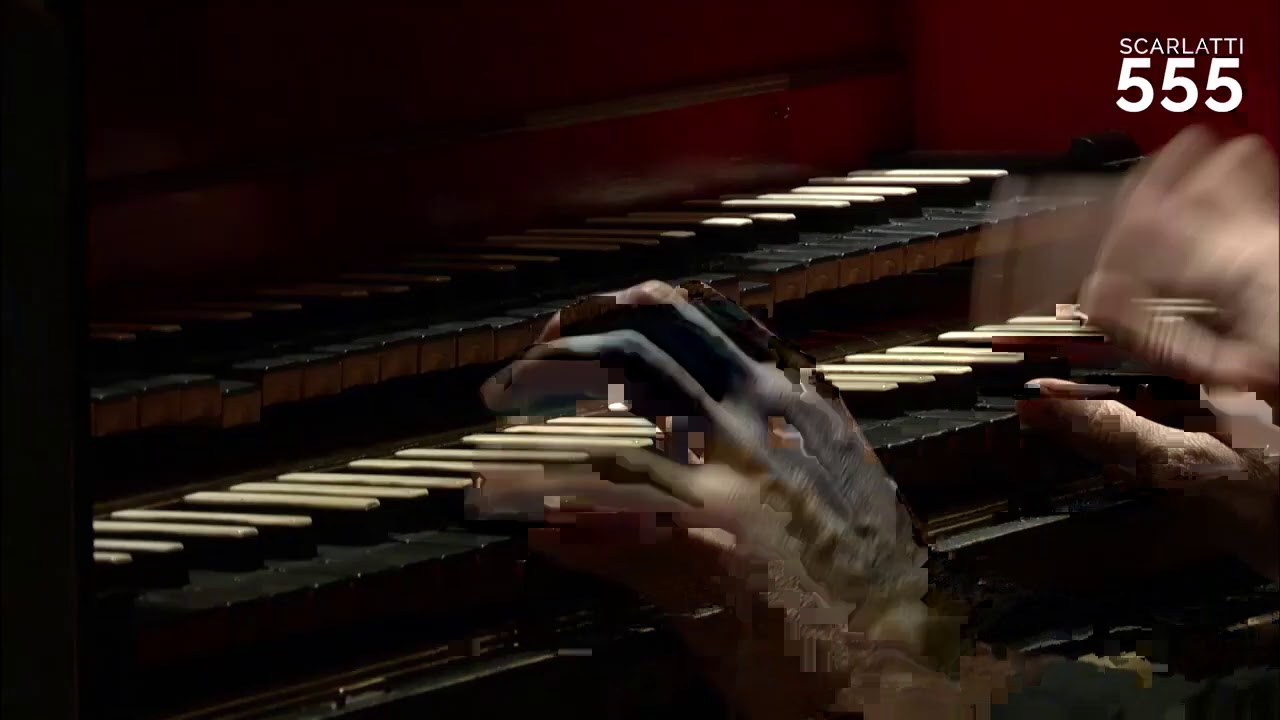 Scarlatti : Sonate en Ré Majeur K 299 L 210 (Allegro) par Frédérick Haas - #Scarlatti555