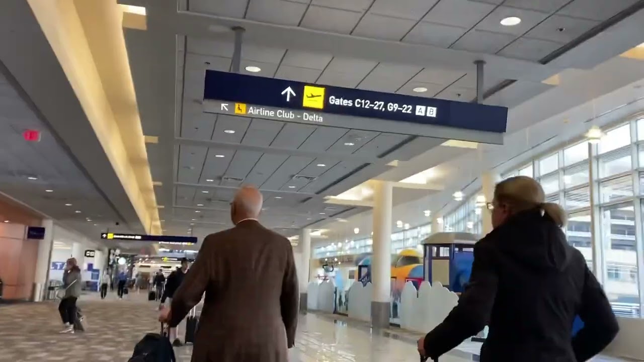 Airport Tour: Msp Airport(Lindbergh￼ terminal)
